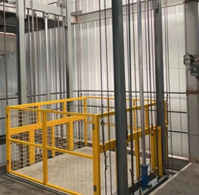 盐城导轨式升降机一般加工周期